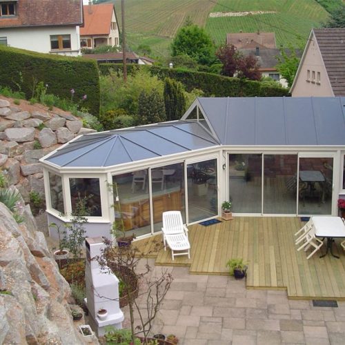 gamme véranda bois et aluminium